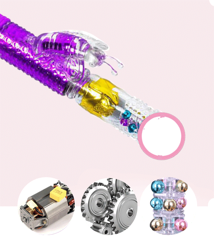 Dương vật giả thụt xoay vô cực rung điểm G