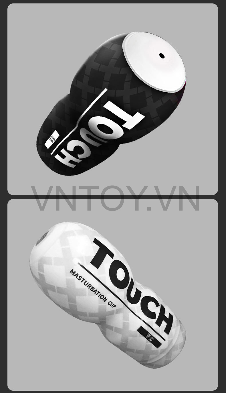 Cốc thủ dâm Touch chính hãng chất liệu Silicon đặc nhiều gai
