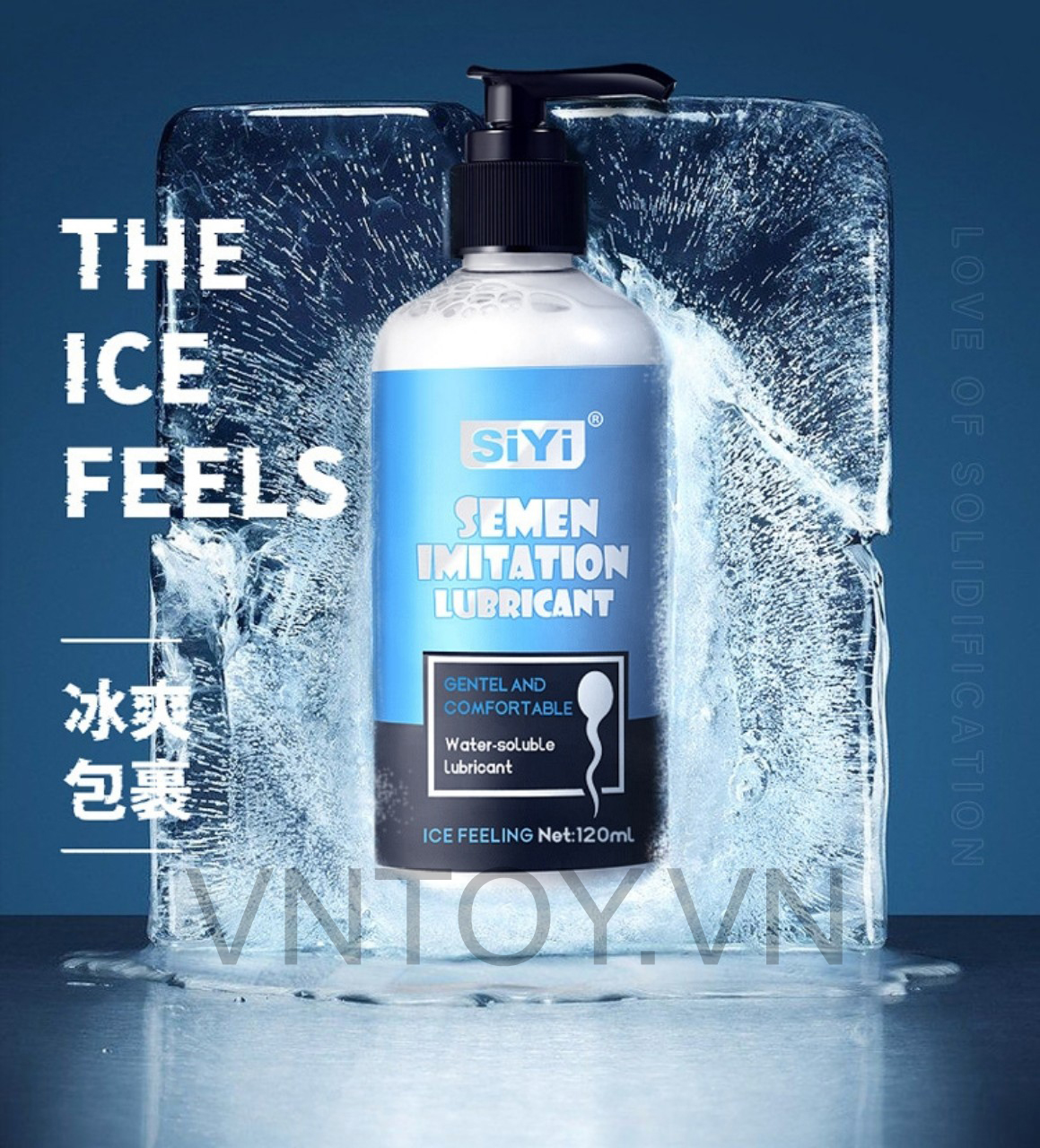 Gel bôi trơn tinh trùng nóng lạnh Siyi chính hãng lọ 120ml