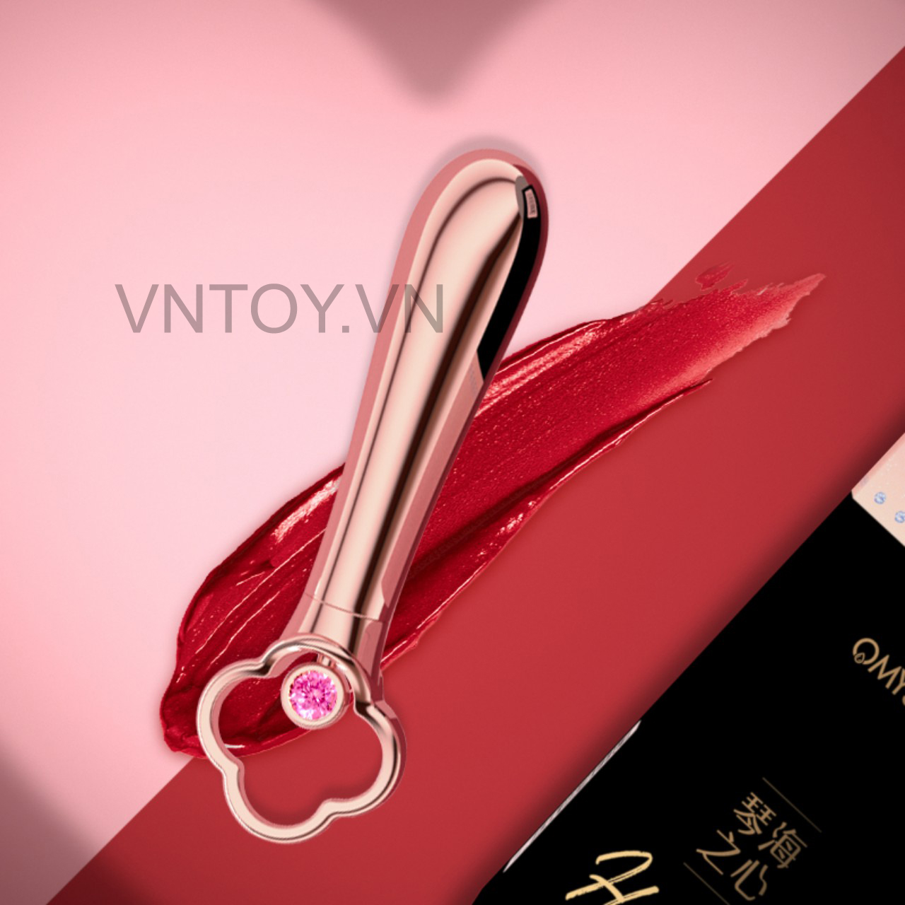 Máy rung Omysky kích thích âm đạo hình kim cương sang chảnh