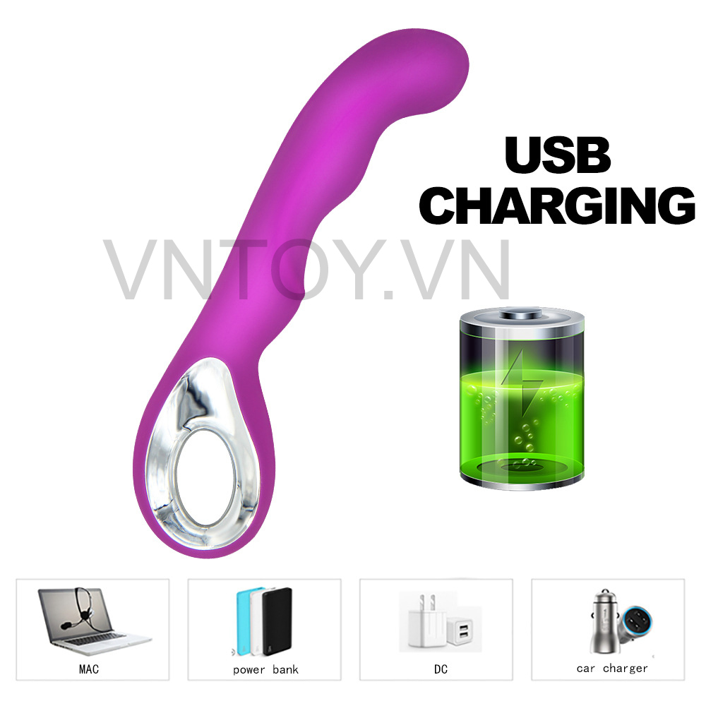 Máy rung âm đạo cầm tay 3 điểm chạm