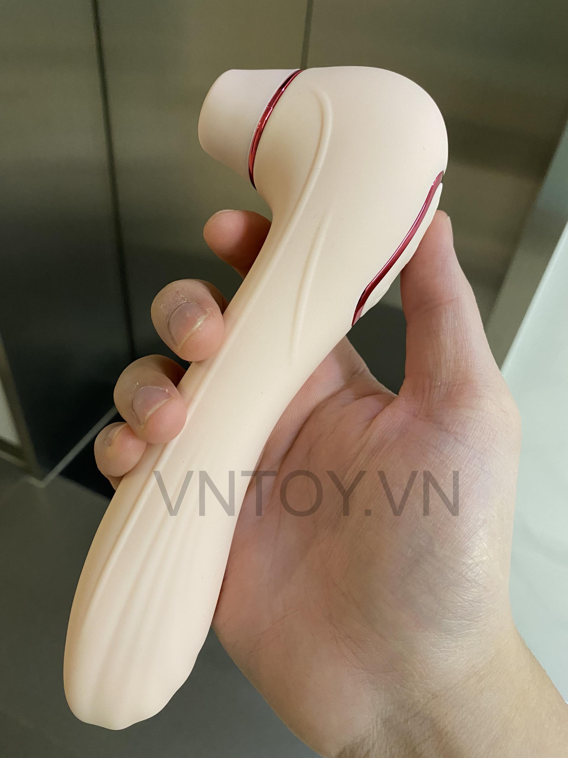 Máy rung âm đạo có đầu hút điểm G Electric Sucking Massager
