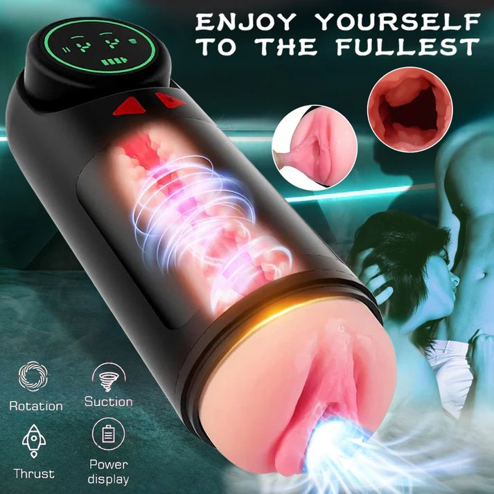 Âm Đạo Giả GloryFox 4 Chế Độ Đa Năng Rung Thụt Hút