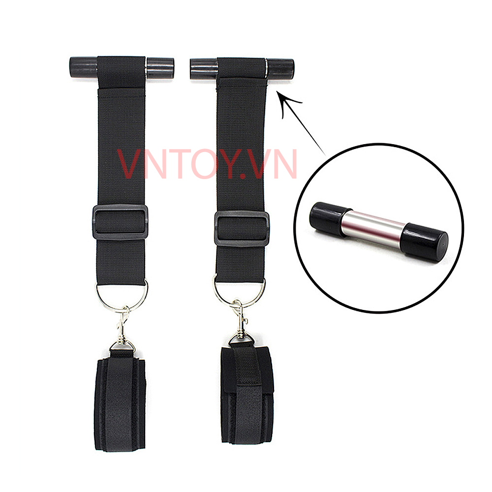 Bộ trói cố định tay treo cửa bạo dâm BDSM