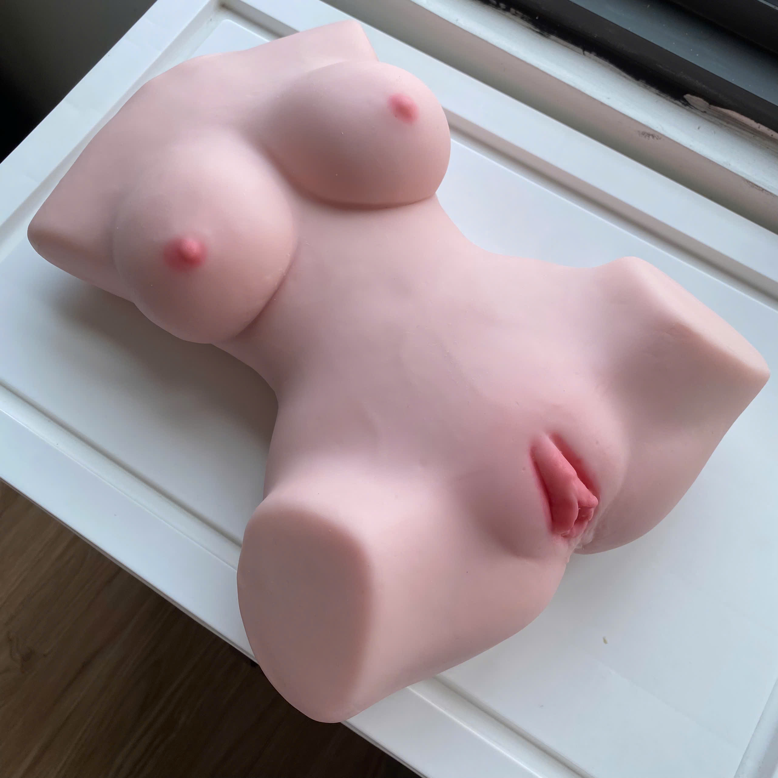 Búp Bê Tình Dục Torso 3kg Silicon Mềm Mại Có Tiếng Rên