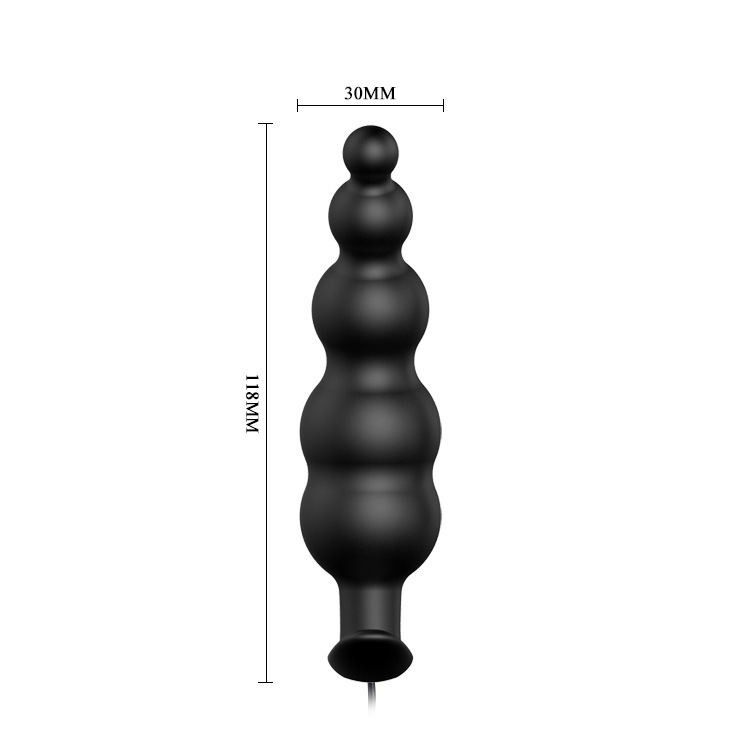 Butt Plug Rung Thông Minh Pretty Love Silicone Chống Nước 12 Chế Độ