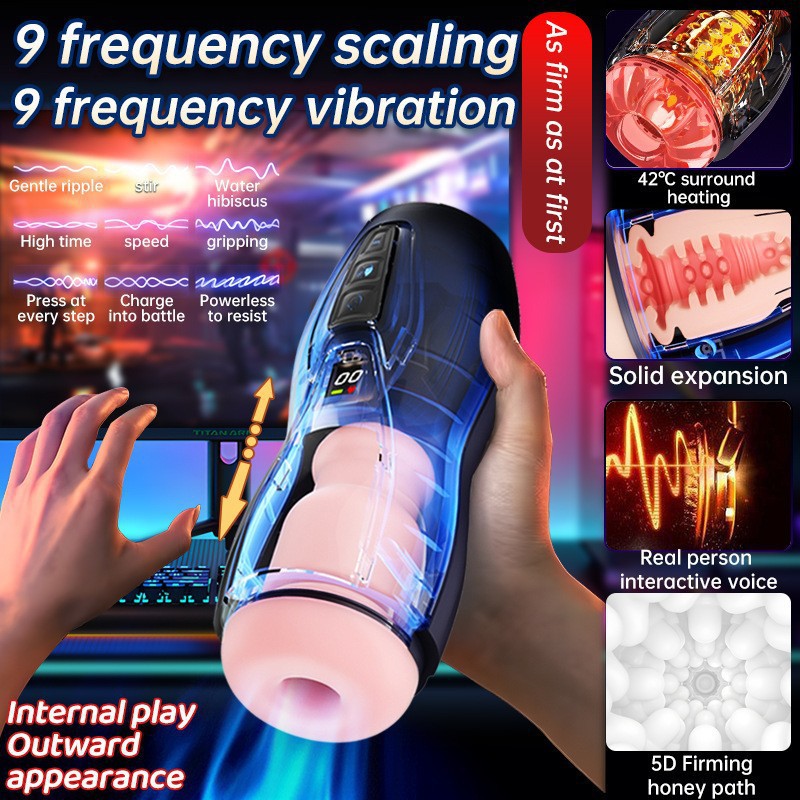 Cốc Thủ Dâm Dream Aircraft Đa Năng Rung Thụt Tỏa Nhiệt Có Âm Thanh