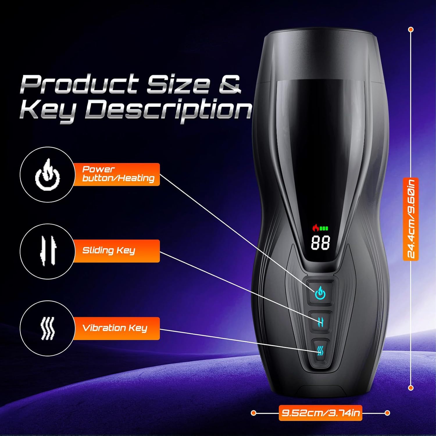 Cốc Thủ Dâm Dream Aircraft Đa Năng Rung Thụt Tỏa Nhiệt Có Âm Thanh