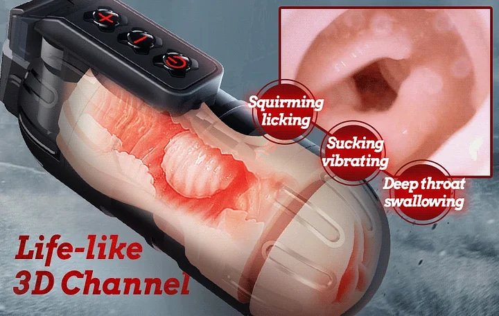 Cốc thủ dâm Leten Thunderstorm Grenade App Rung Đa Tần Hồng Khít