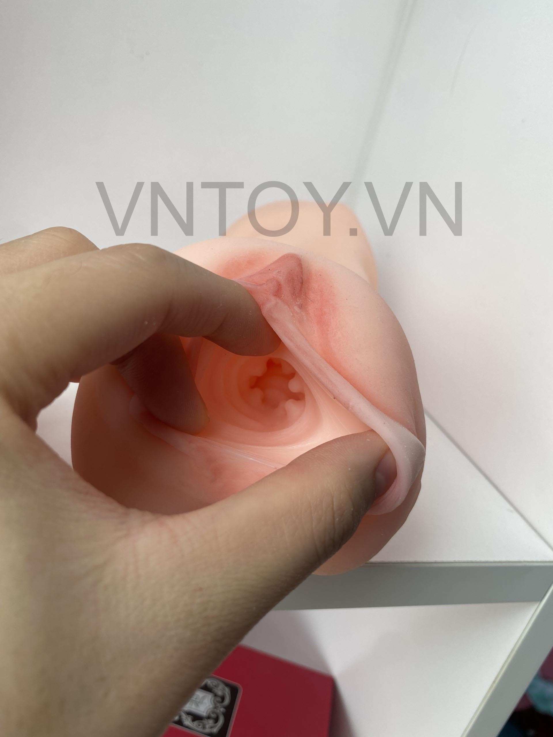 Âm đạo giả 2 đầu có miệng lưỡi tỉ lệ như thật