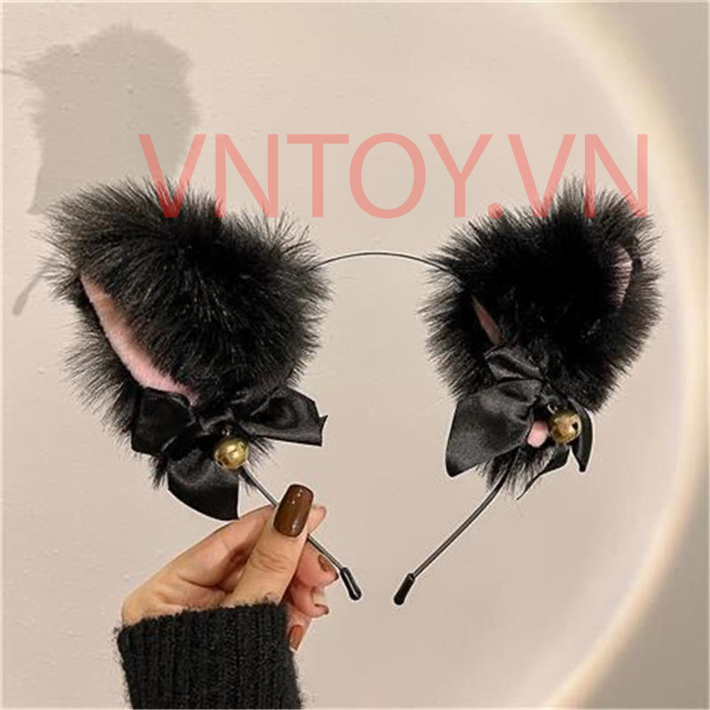 Đồ chơi BDSM 5 món Đuôi cáo, Gag Ball, Kẹp ti, Tai mèo và Choker cổ