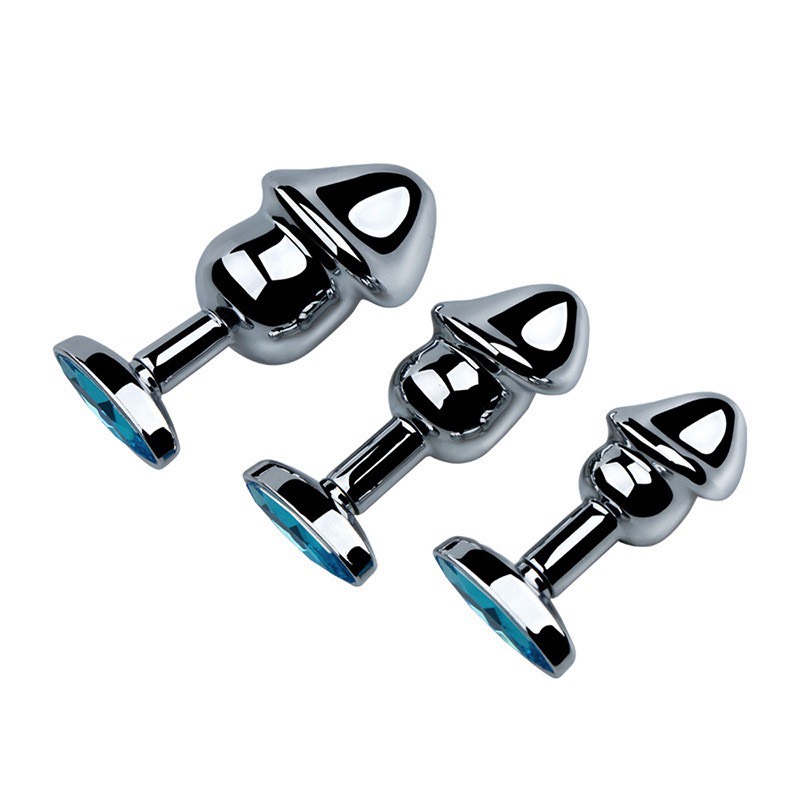 Phích cắm hậu môn inox đính đá: Sự kết hợp giữa thẩm mỹ và khoái cảm