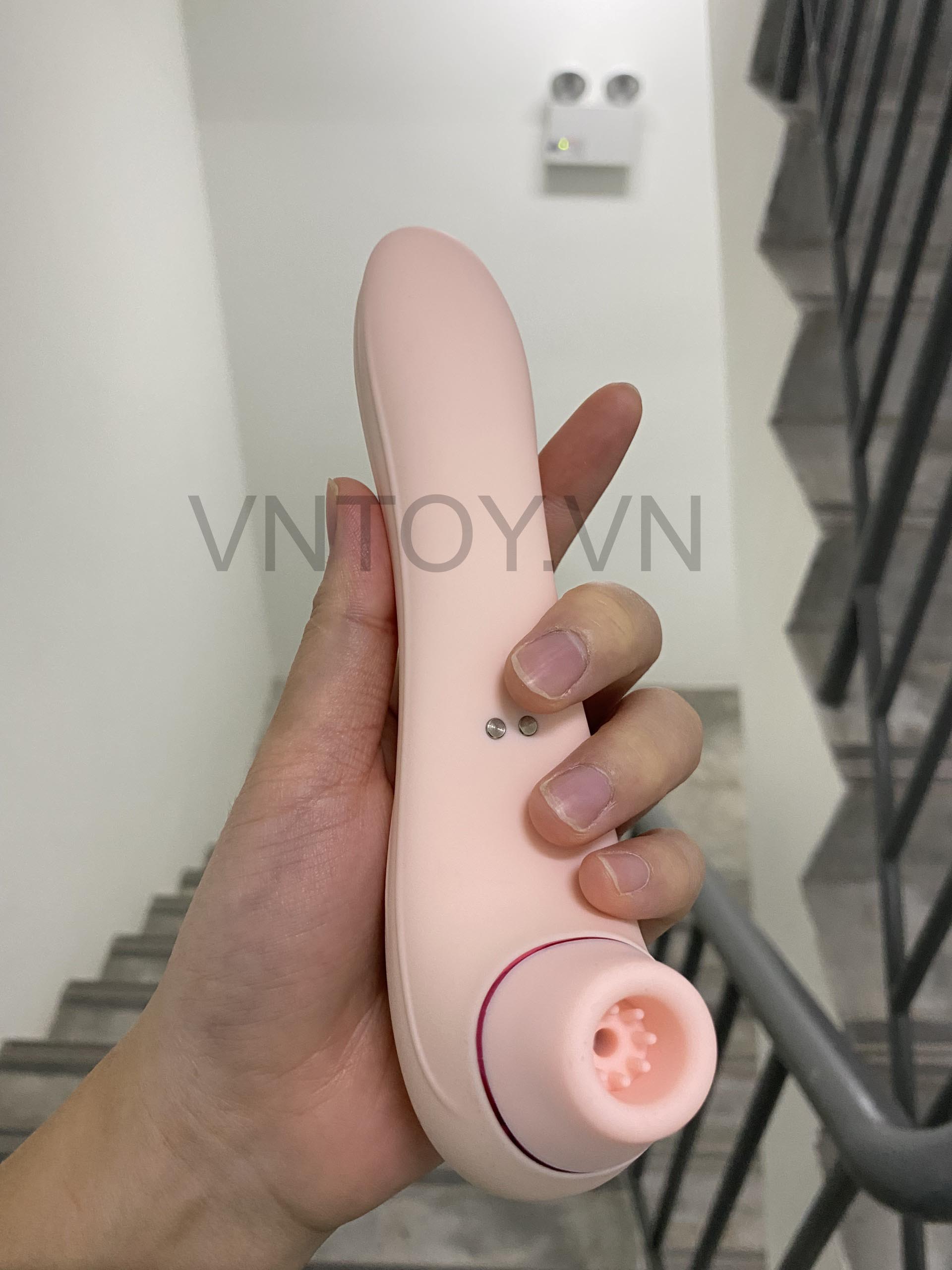 Máy rung âm đạo có đầu hút điểm G Electric Sucking Massager