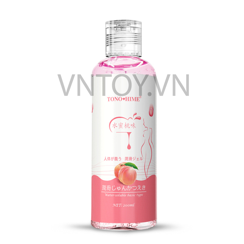 Gel bôi trơn Tono Hime hương trái cây Đào Dâu Nho Việt Quất