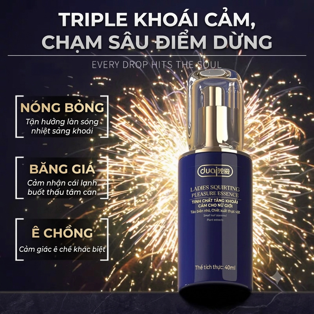 Gel Massage Nữ Duai 40ml Hỗ Trợ Squirting