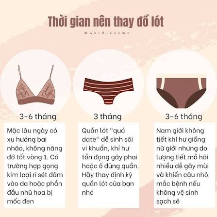 Khi Nào Nên Thay Quần Lót Mới? Dấu Hiệu Và Thói Quen Đúng
