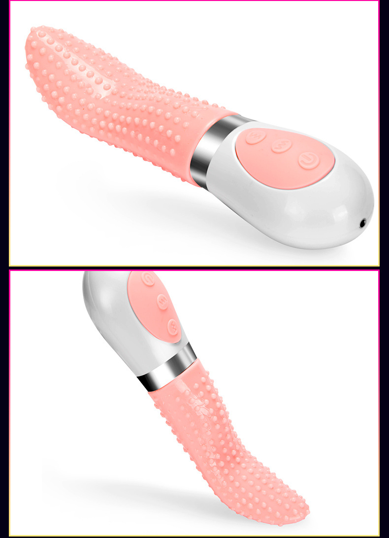 Lưỡi Rung Tình Yêu Có Gai Kèm Trứng Rung 2 Đầu Sạc Pin USB – Đồ Chơi Tình Dục Giá Rẻ Siêu Mạnh, Làm Nàng Sướng Rên Rỉ Không Ngừng