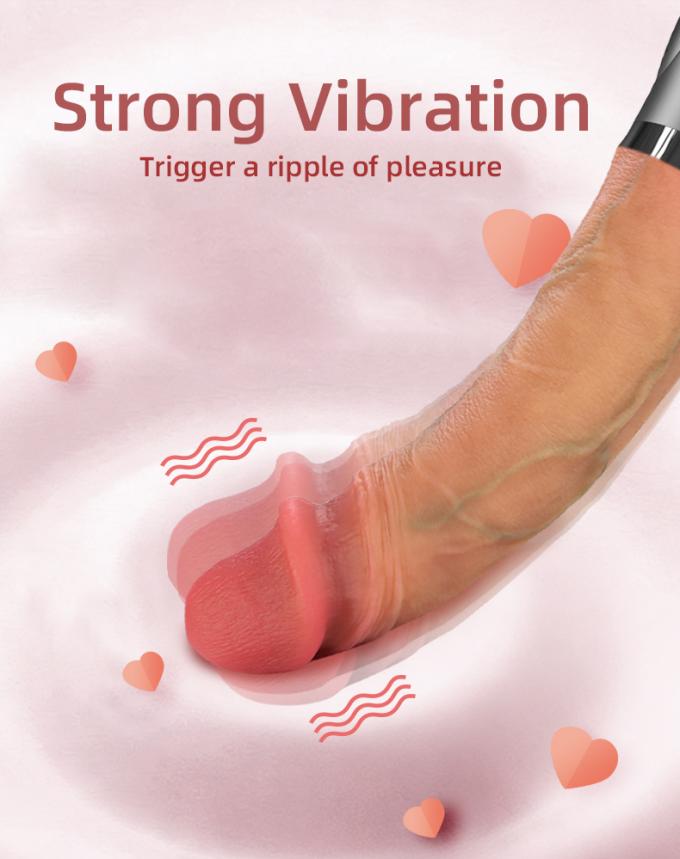 Máy Massage Cầm Tay 12 Chế Độ Rung Thụt Có Sưởi Ấm