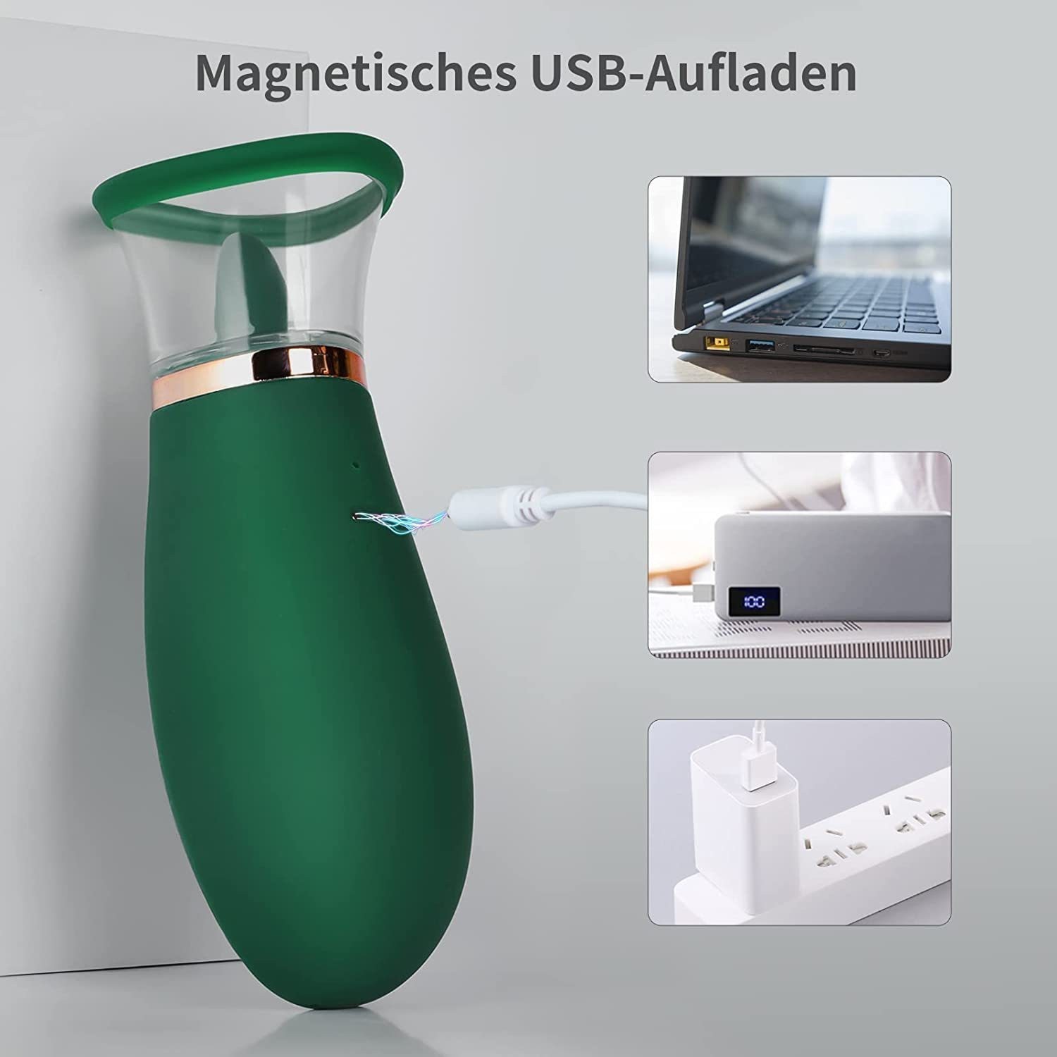 Máy Massage Điểm Âm Đạo & Ngực Cao Cấp Đa Chức Năng