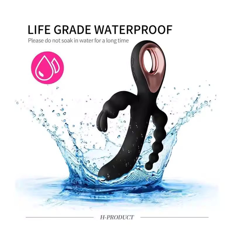 Máy Rung 3 Đầu Đa Điểm – Kích Thích Toàn Diện