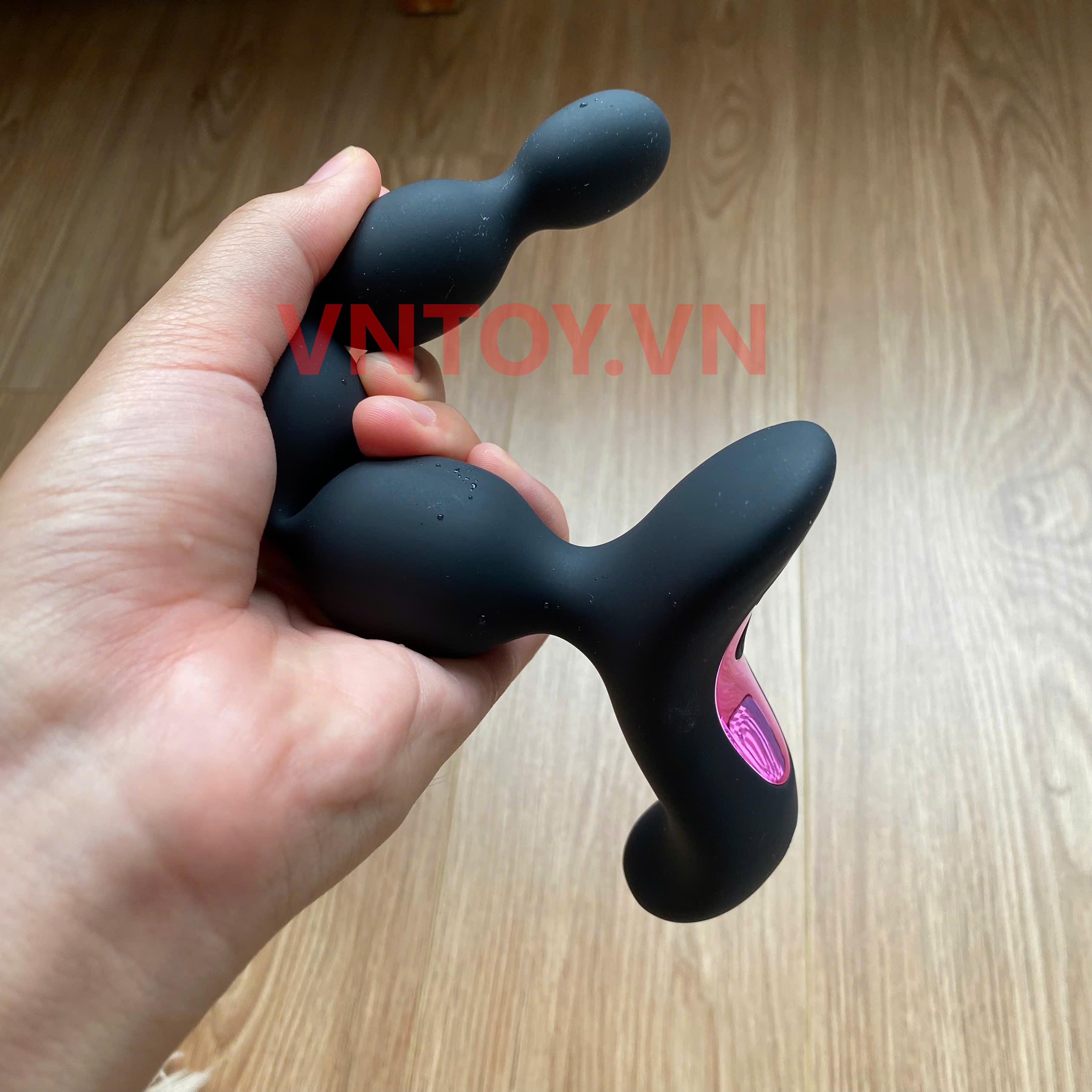 Máy rung hậu môn Anal beads cao cấp 10 chế độ