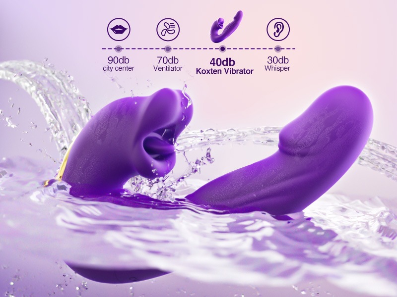 Máy Rung Lưỡi Massage Điểm G & Âm Vật Rung Thụt Đa Chức Năng