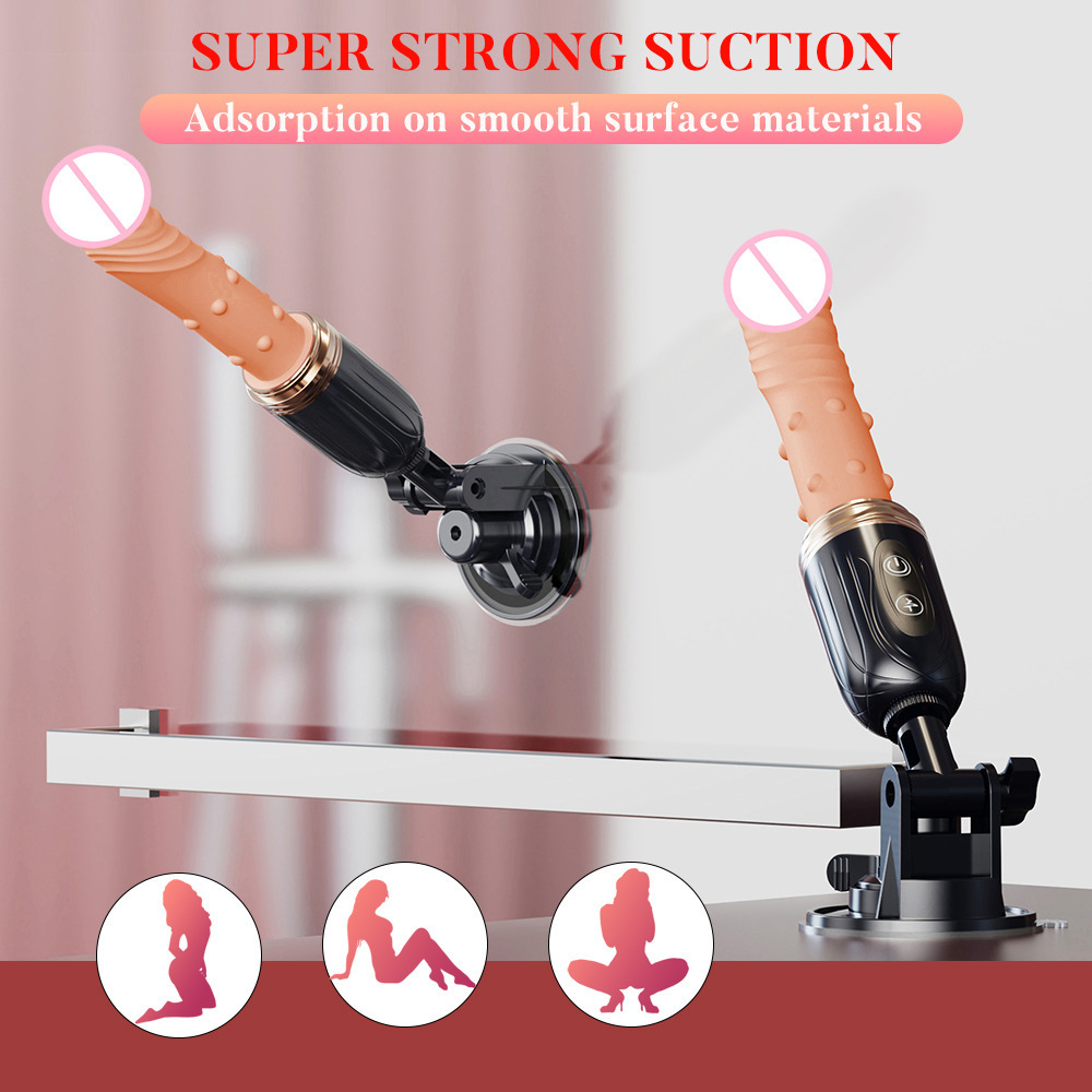 Máy Rung Nữ 3 Trong 1 Rung Thụt Tỏa Nhiệt 40 Độ Kèm Remote
