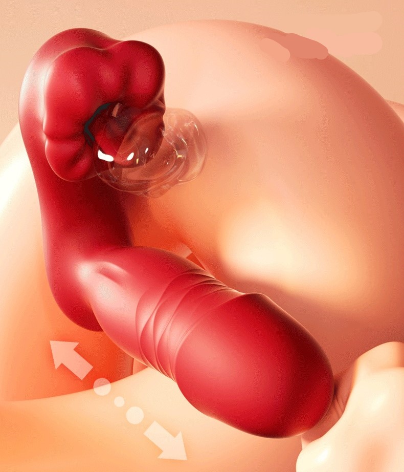 Máy Thủ Dâm Big Mouth Kết Nối App Rung Thụt Liếm Đa Chế Độ