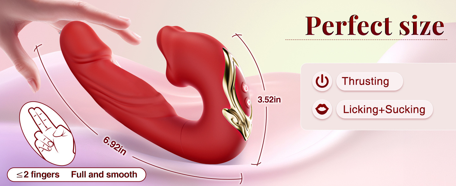 Máy Thủ Dâm Big Mouth Kết Nối App Rung Thụt Liếm Đa Chế Độ