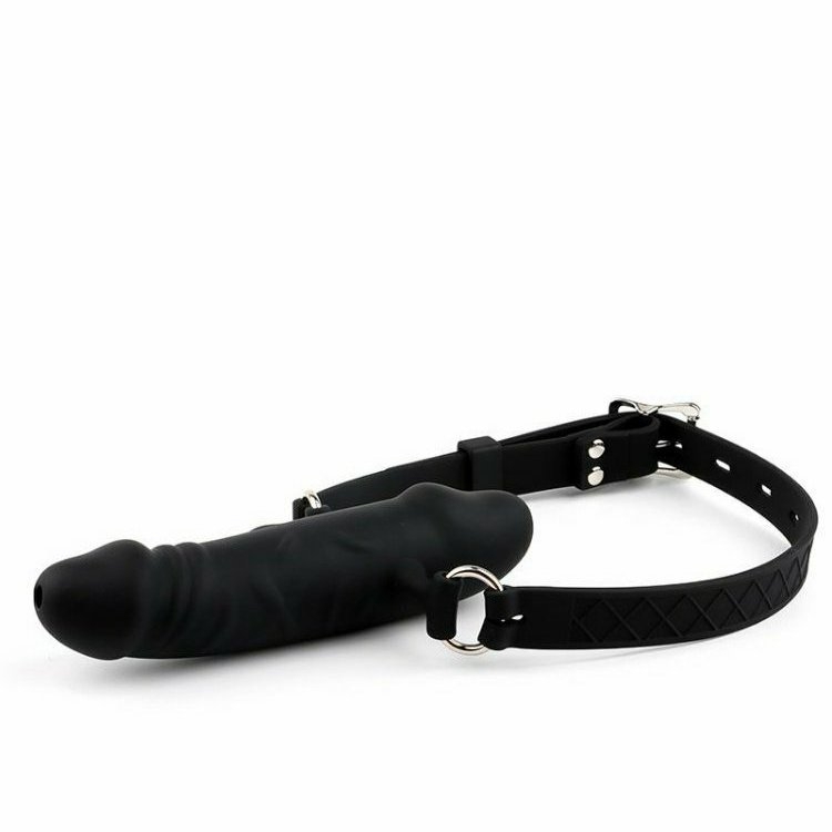 Nút Miệng Hình Dương Vật Gag BDSM Có Dây Đeo