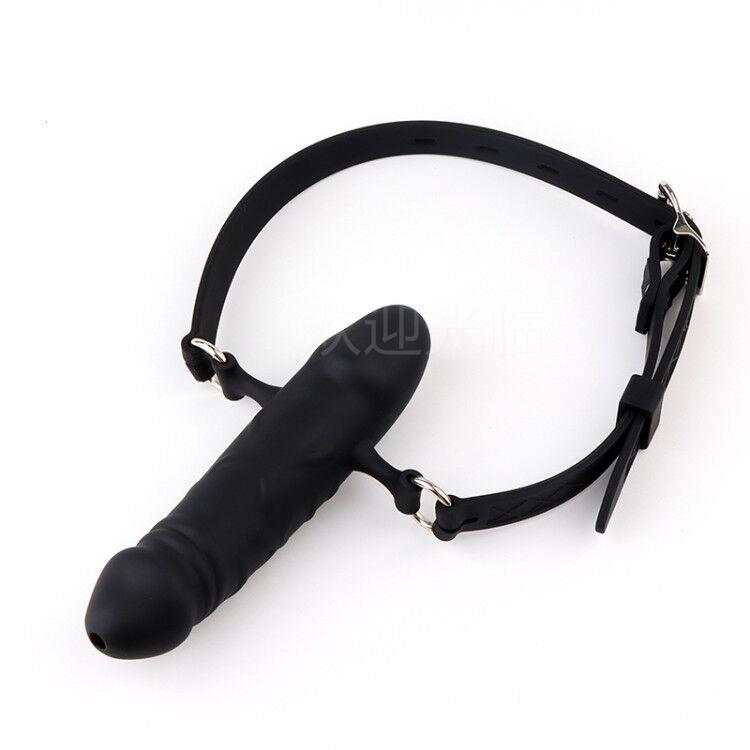 Nút Miệng Hình Dương Vật Gag BDSM Có Dây Đeo