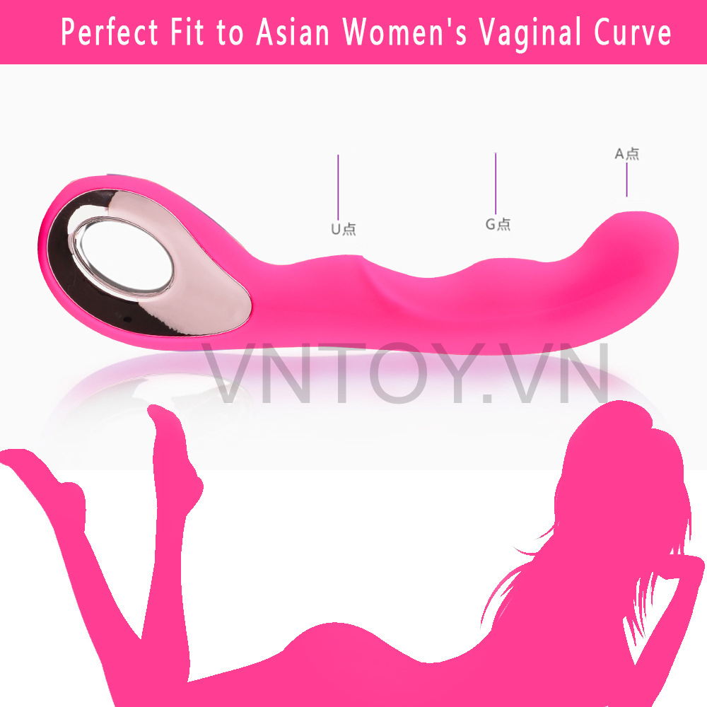 Máy rung âm đạo cầm tay 3 điểm chạm