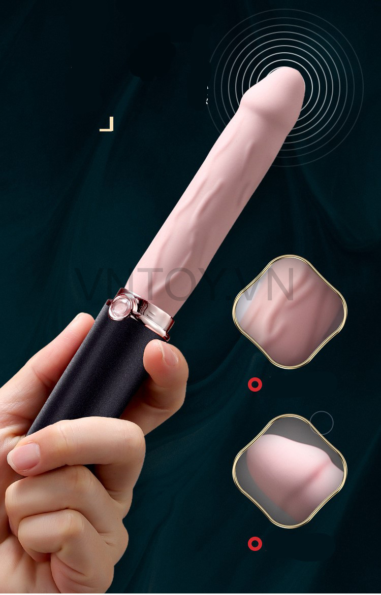 Dương vật giả Roselex rung tự động sạc pin cao cấp