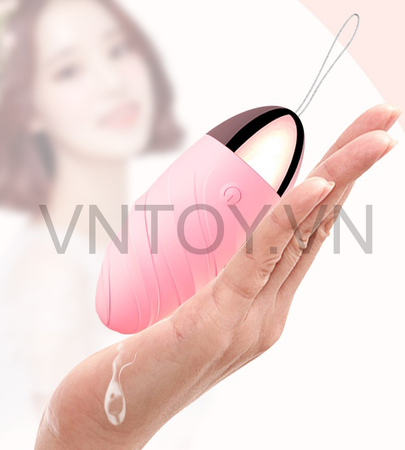 Trứng rung điều khiển từ xa xoắn âm đạo sạc pin