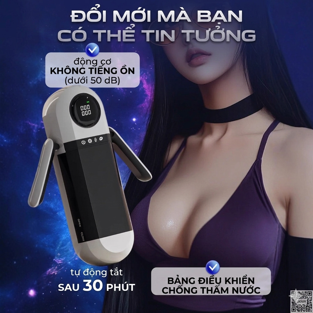 Robot Massage Nam Cao Cấp Rung Thụt Đa Năng Tay Cầm Tiện Lợi