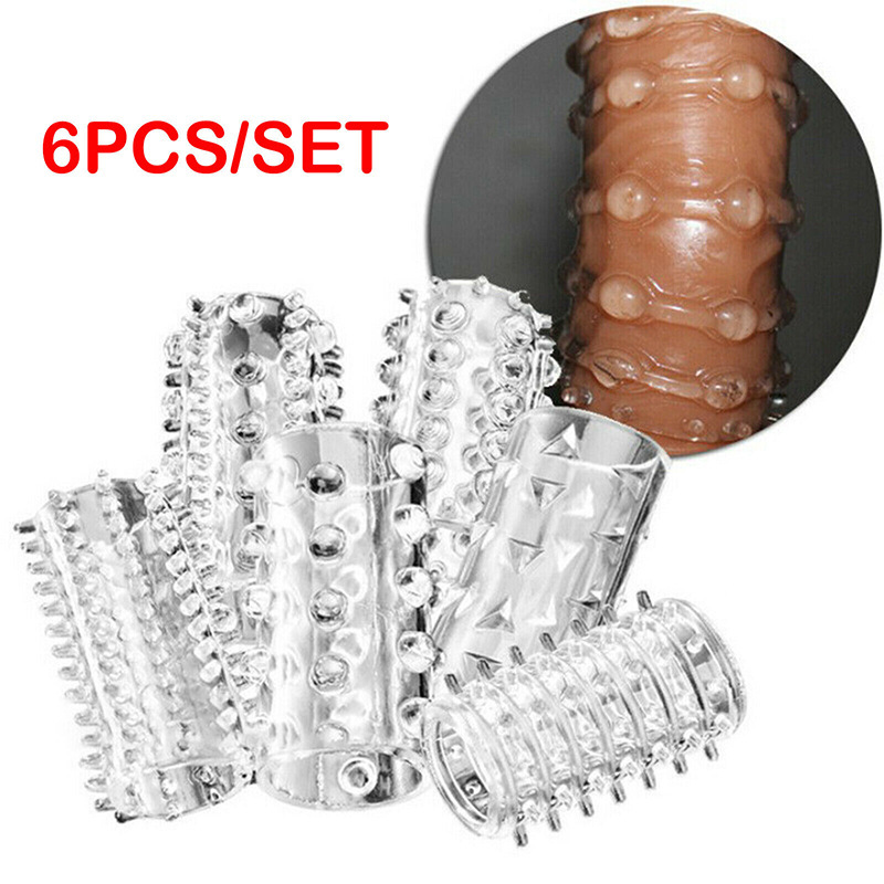 Set 6 Bao Đôn Silicon Cao Cấp Gai Gân Đa Dạng Tăng Cảm Giác