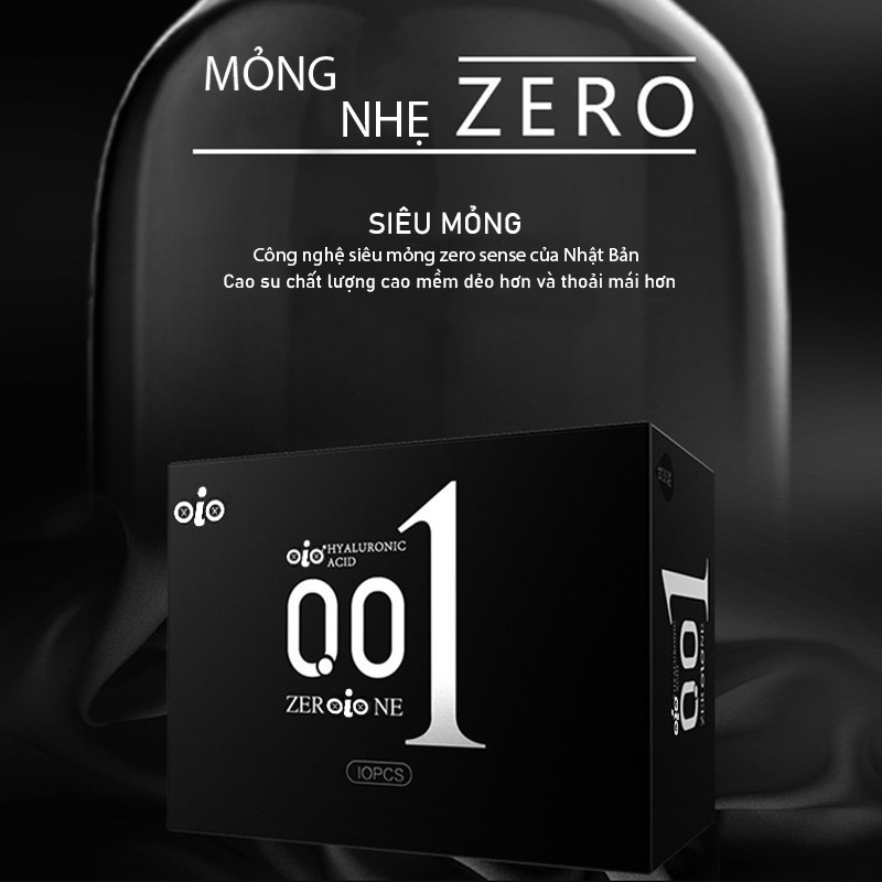Bao cao su Olo 001 siêu mỏng chính hãng giá tốt