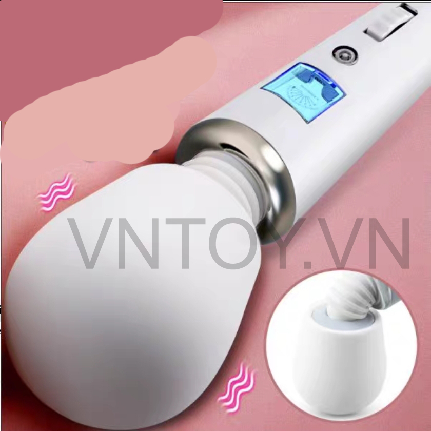 Chày rung cao cấp màn hình LED massage âm đạo
