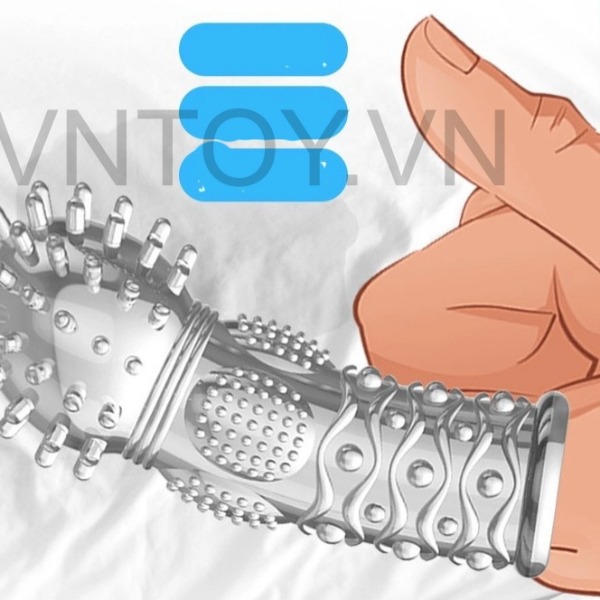 Bao cao su ngón tay G Spot nhiều gai
