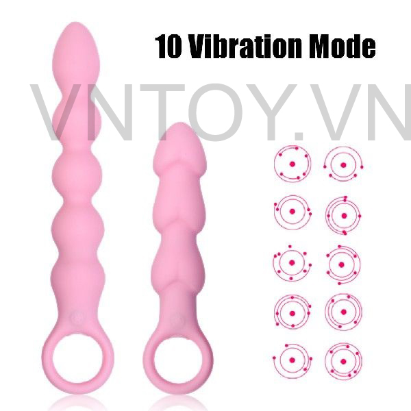 Que rung hậu môn cao cấp nhiều viên bi kích thích