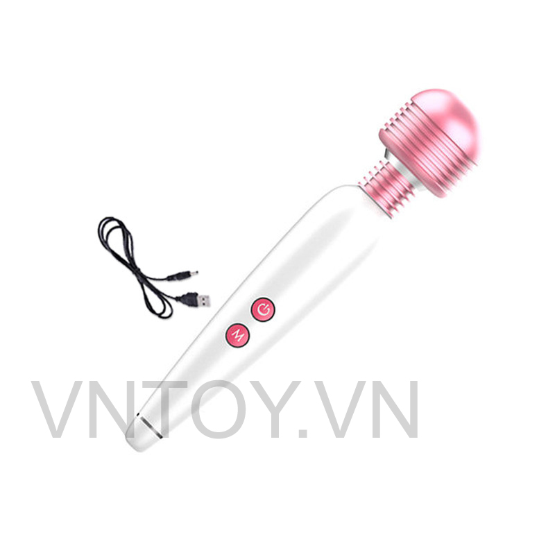 Chày rung mini cầm tay sạc pin 12 chế độ massage âm đạo