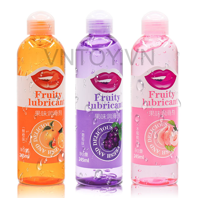 Gel bôi trơn hương trái cây massage Body BJ nuốt được Fruity Lubricant