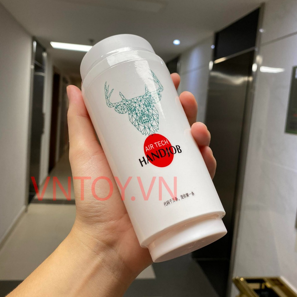 Cốc thủ dâm Air Tech Handjob ngụy trang hình trà sữa