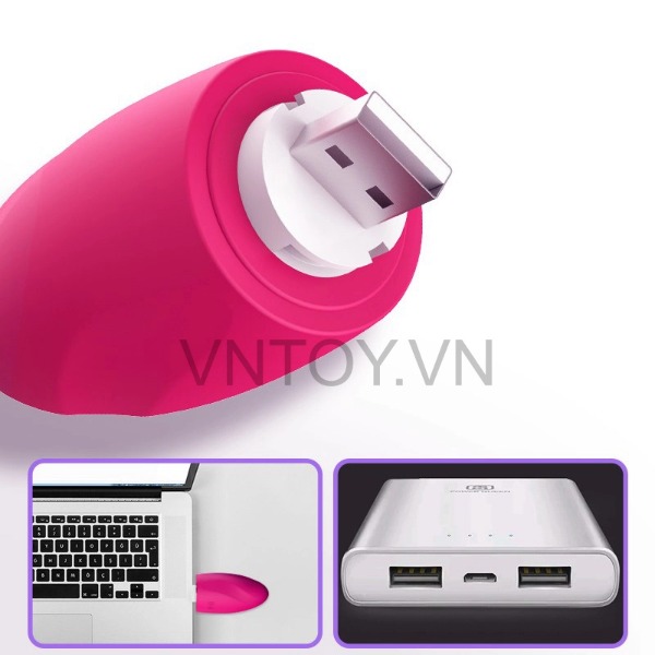 Trứng rung không dây giá rẻ sạc pin