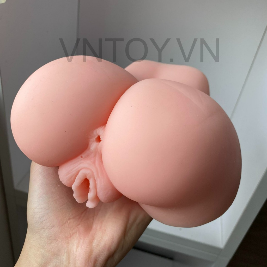 Mông giả Silicon căng mẩy múp rụp có hậu môn rên la tặng tai nghe