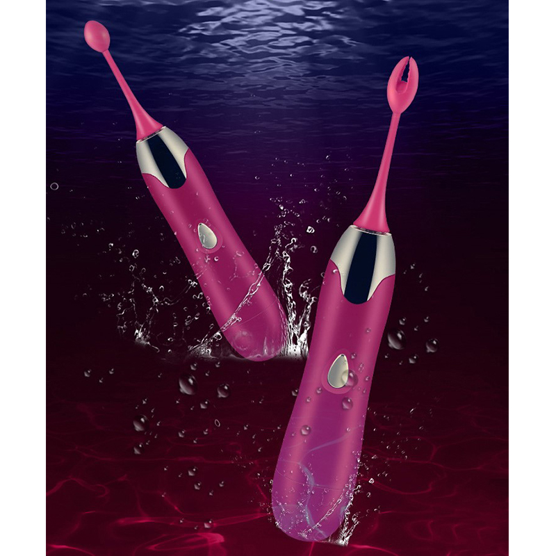 Bút rung điểm G 3 đầu Silicon kích thích âm đạo