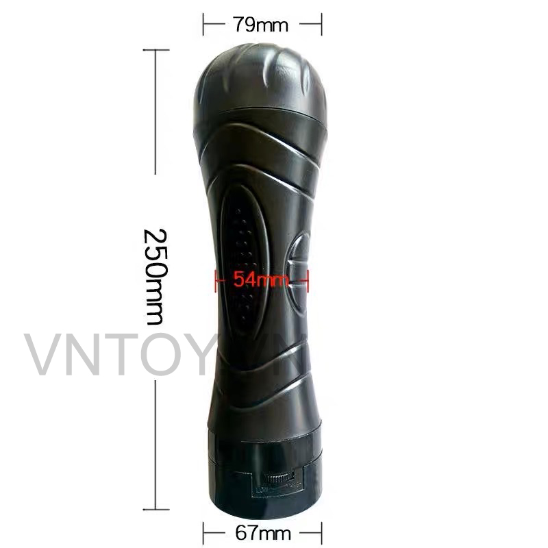 Cốc âm đạo đèn pin Bussy Vibration thủ dâm nam 8 chế độ rung