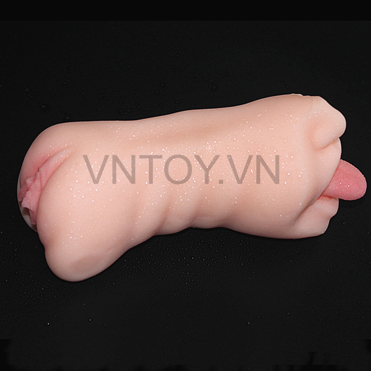 Âm đạo giả 2 đầu có miệng lưỡi tỉ lệ như thật