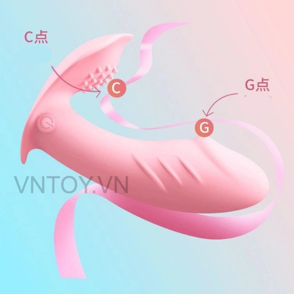 Quần lót rung điều khiển từ xa cỡ nhỏ có vân mềm mịn