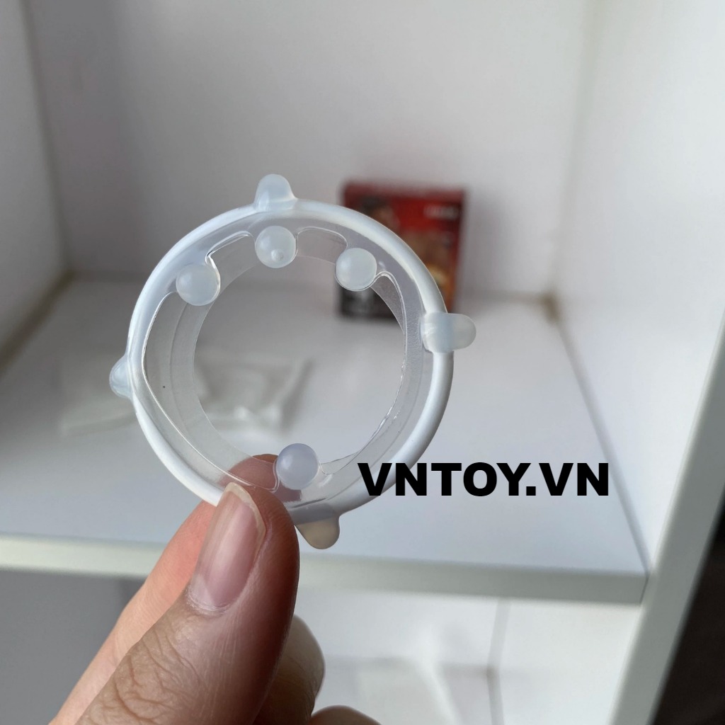 Vòng đeo dương vật gắn bi gai Joker - Hộp 3 cái